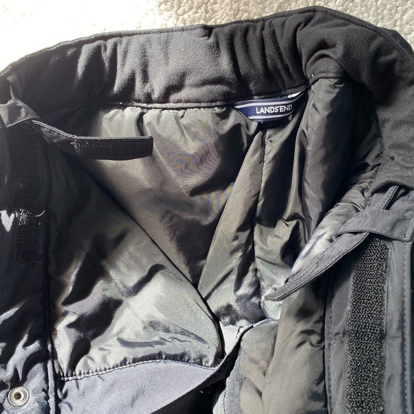 Lands End Squall Black Insulated Snow Pants, Size: Small (6-8) - Picture 6 of 13
